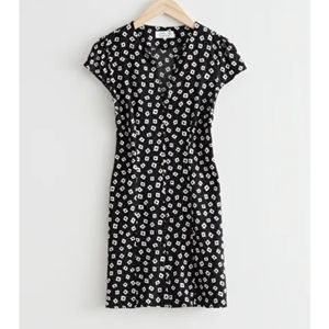 & Other Stories Printed Mini Dress, size8